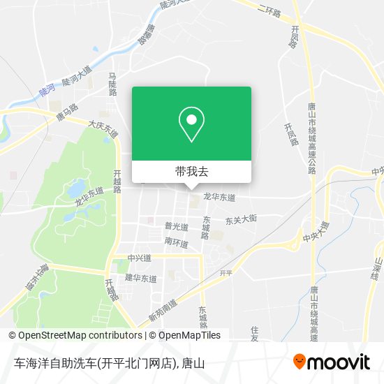 车海洋自助洗车(开平北门网店)地图