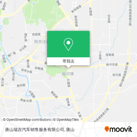 唐山瑞吉汽车销售服务有限公司地图