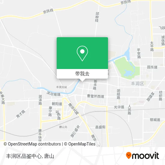 丰润区品鉴中心地图
