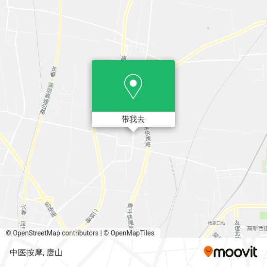 中医按摩地图