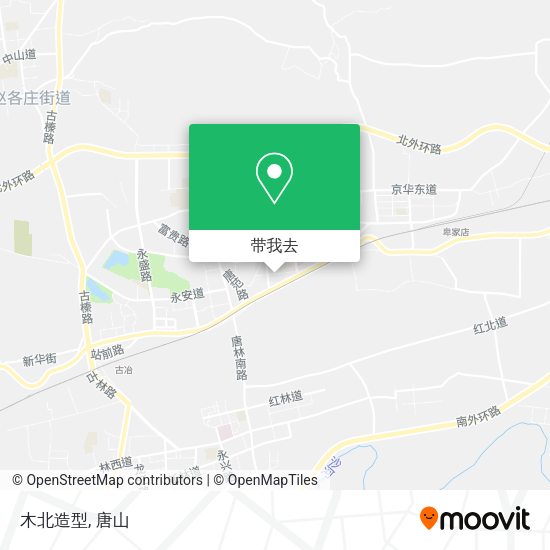 木北造型地图