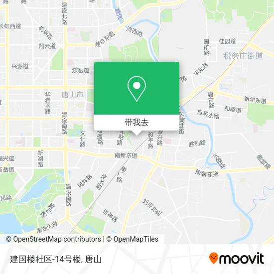 建国楼社区-14号楼地图