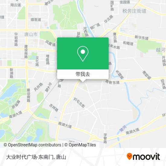 大业时代广场-东南门地图