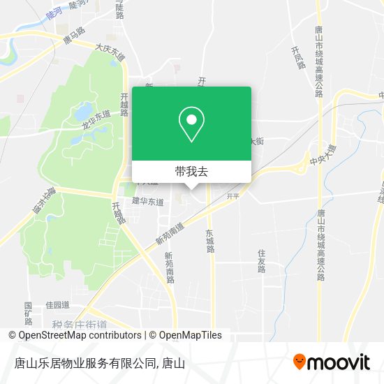 唐山乐居物业服务有限公同地图