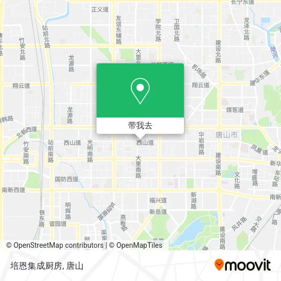 培恩集成厨房地图