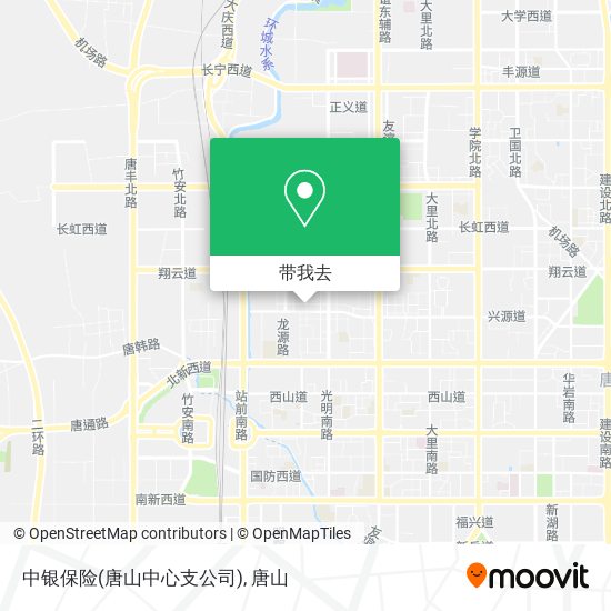 中银保险(唐山中心支公司)地图