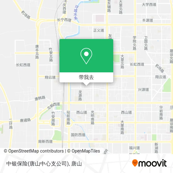 中银保险(唐山中心支公司)地图