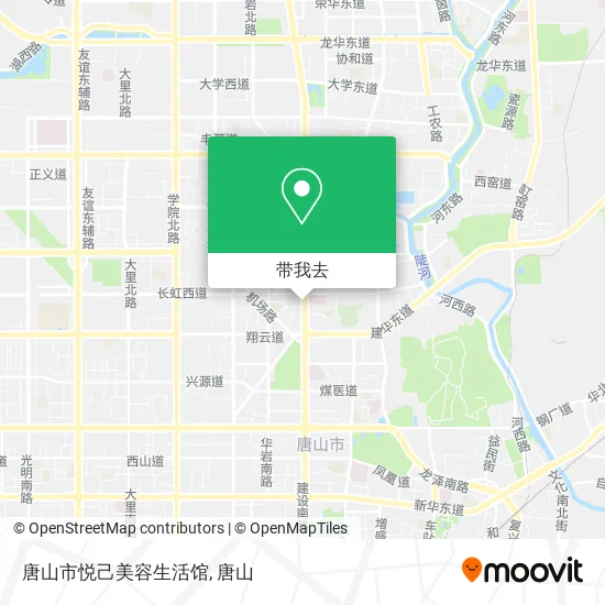 唐山市悦己美容生活馆地图