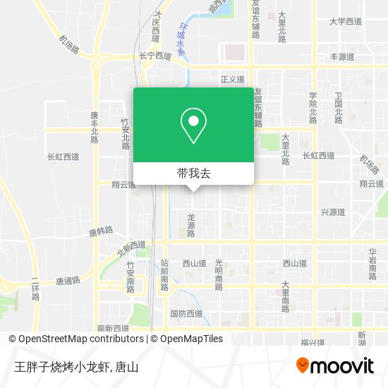 王胖子烧烤小龙虾地图
