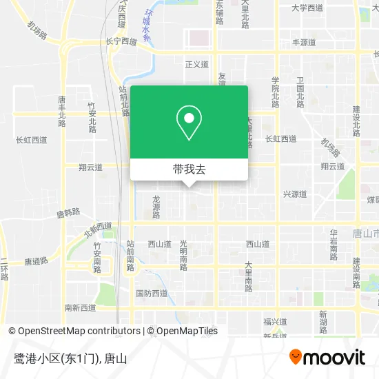 鹭港小区(东1门)地图