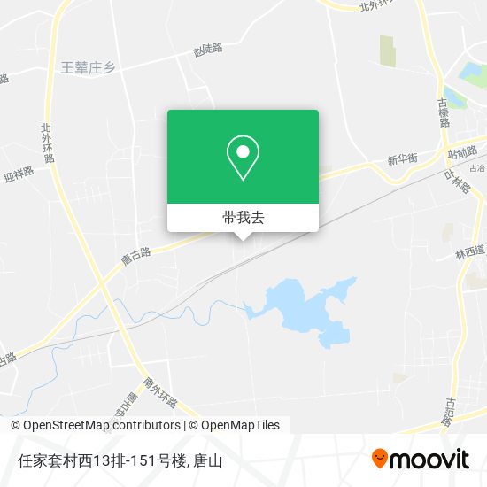 任家套村西13排-151号楼地图