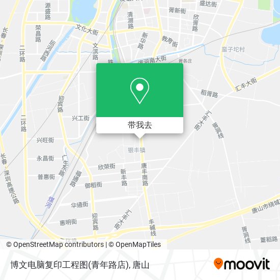 博文电脑复印工程图(青年路店)地图