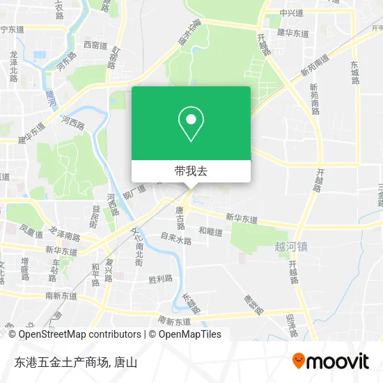 东港五金土产商场地图