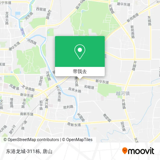 东港龙城-311栋地图