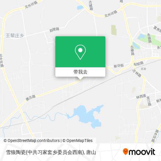 雪狼陶瓷(中共习家套乡委员会西南)地图