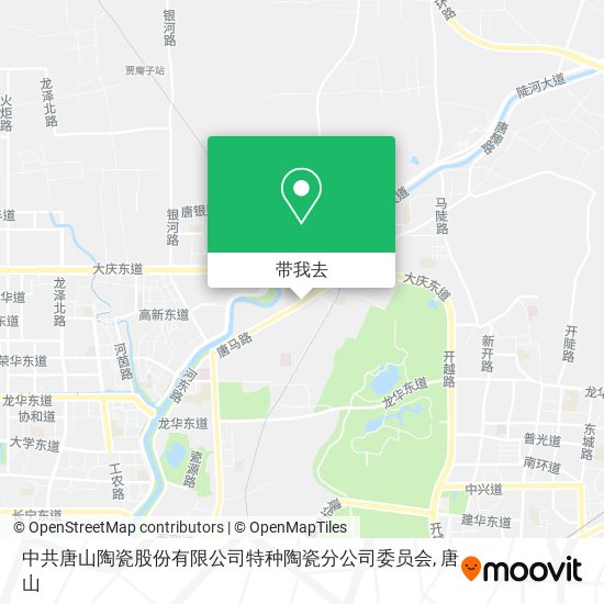 中共唐山陶瓷股份有限公司特种陶瓷分公司委员会地图