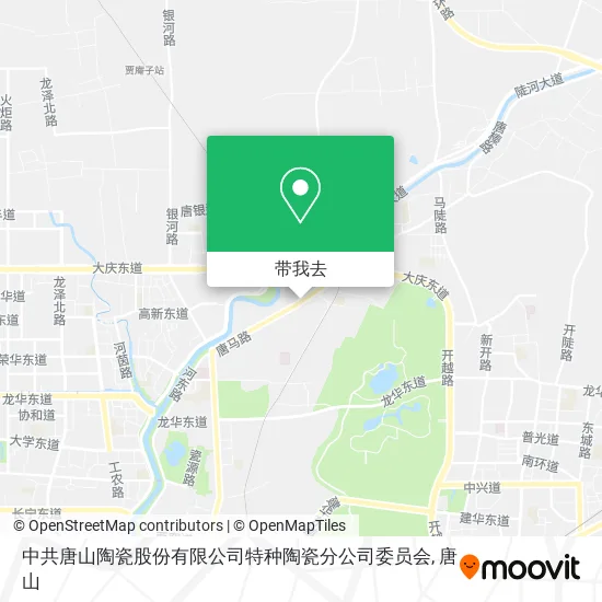 中共唐山陶瓷股份有限公司特种陶瓷分公司委员会地图