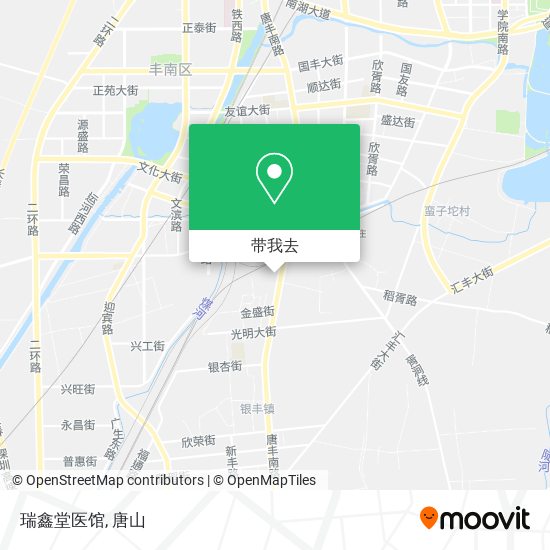 瑞鑫堂医馆地图