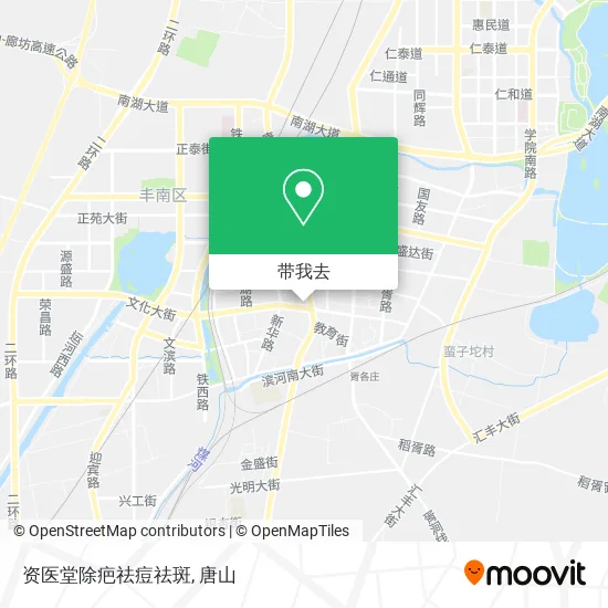 资医堂除疤祛痘祛斑地图