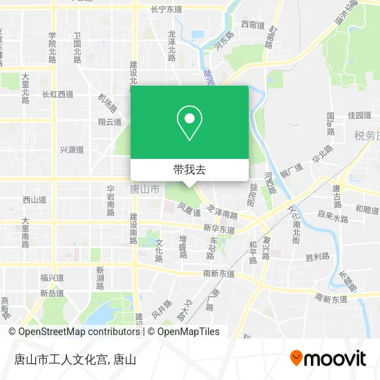 唐山市工人文化宫地图