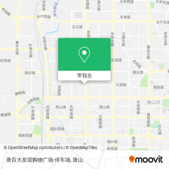 唐百大友谊购物广场-停车场地图