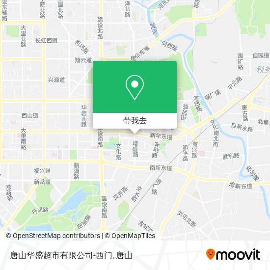 唐山华盛超市有限公司-西门地图