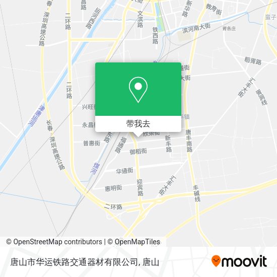 唐山市华运铁路交通器材有限公司地图