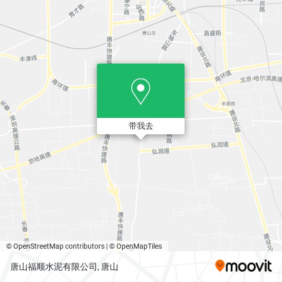 唐山福顺水泥有限公司地图