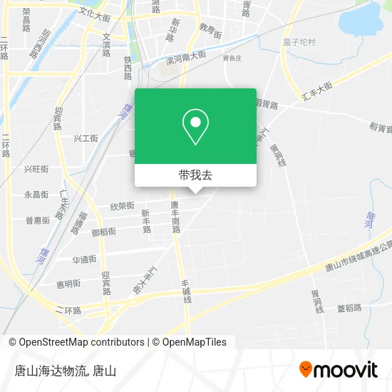 唐山海达物流地图