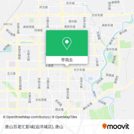 唐山百老汇影城(远洋城店)地图