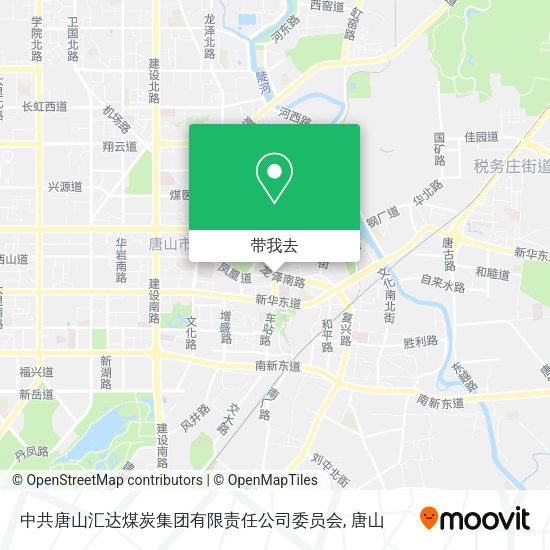 中共唐山汇达煤炭集团有限责任公司委员会地图