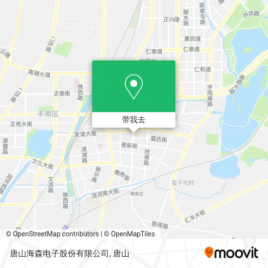 唐山海森电子股份有限公司地图