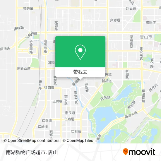 南湖购物广场超市地图