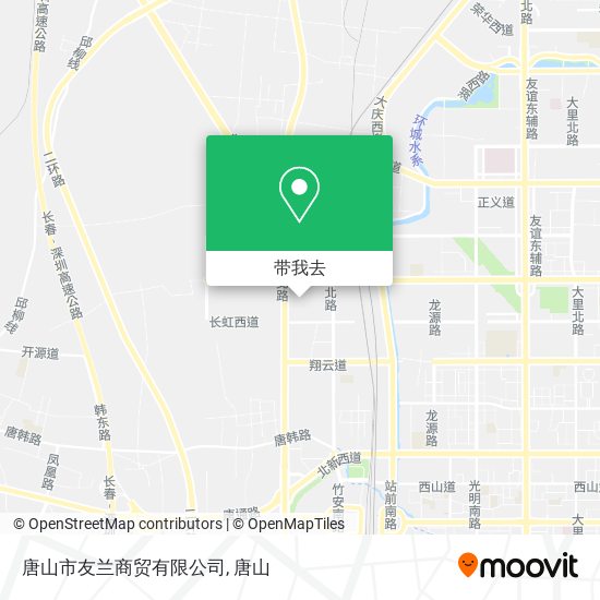 唐山市友兰商贸有限公司地图