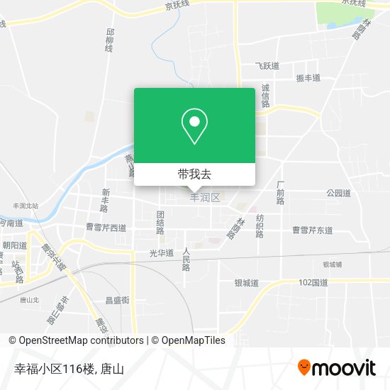 幸福小区116楼地图