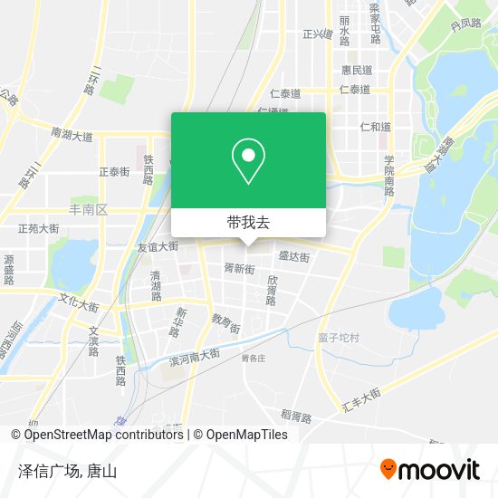 泽信广场地图