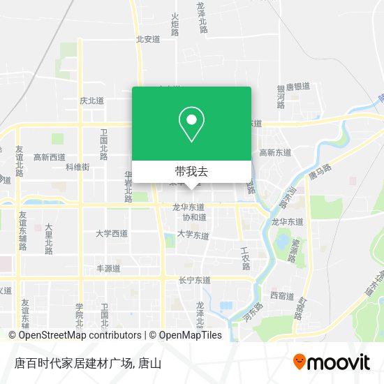 唐百时代家居建材广场地图