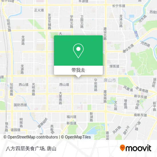 八方四层美食广场地图