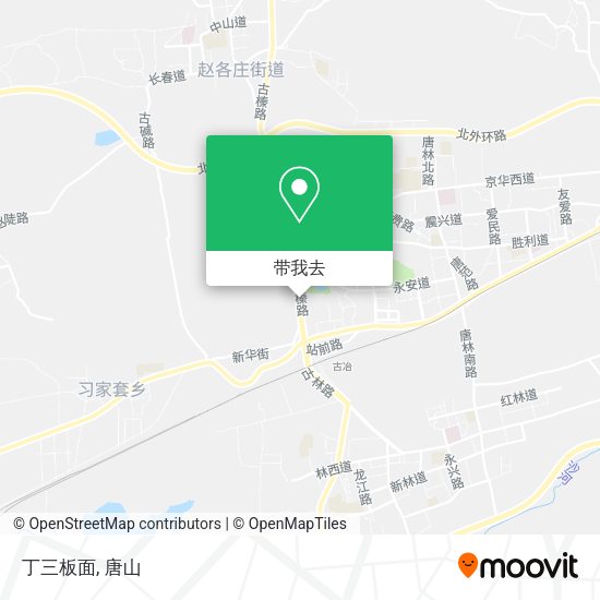 丁三板面地图