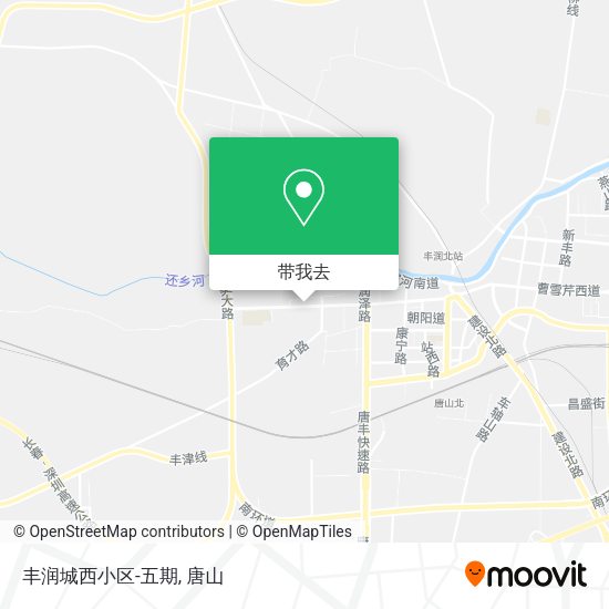 丰润城西小区-五期地图