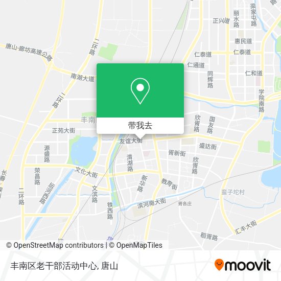 丰南区老干部活动中心地图