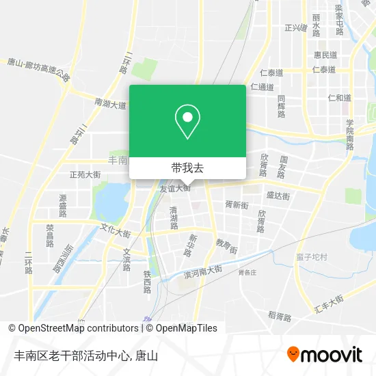 丰南区老干部活动中心地图