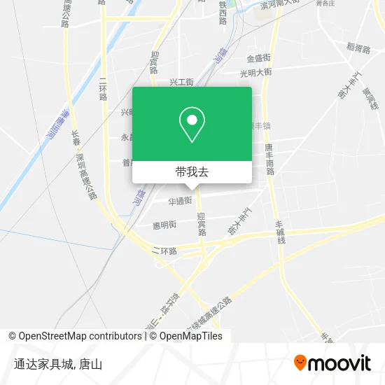 通达家具城地图