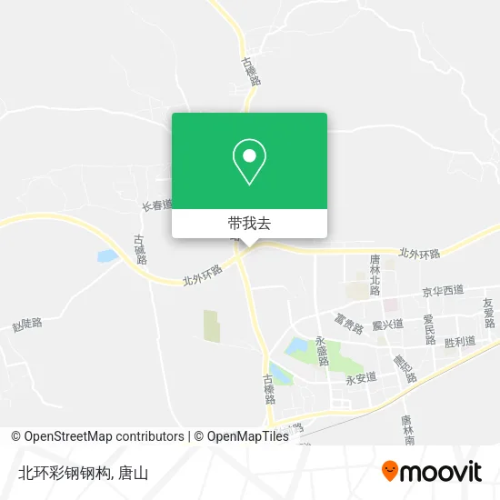 北环彩钢钢构地图