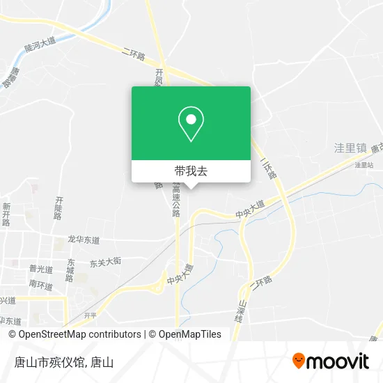 唐山市殡仪馆地图