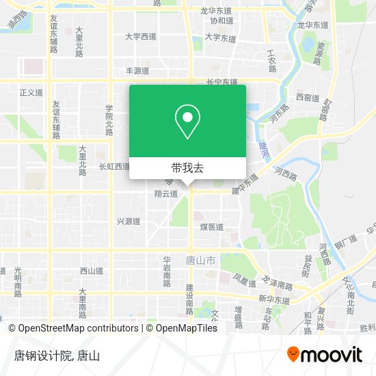 唐钢设计院地图