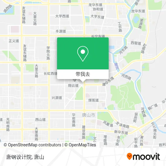 唐钢设计院地图