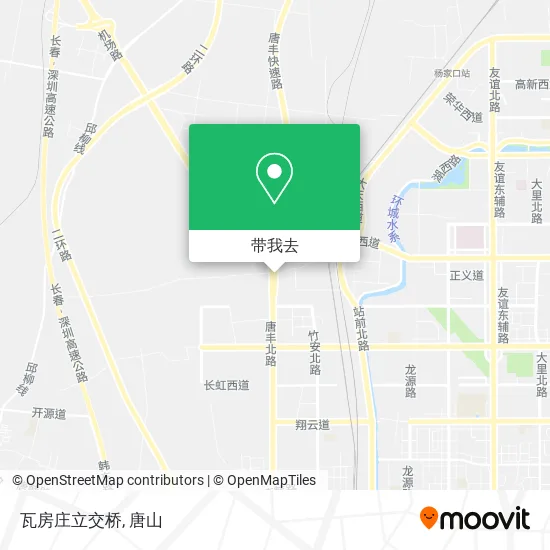 瓦房庄立交桥地图