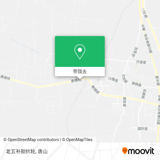 老五补胎扒轮地图