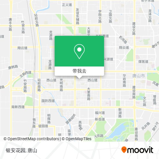 银安花园地图
